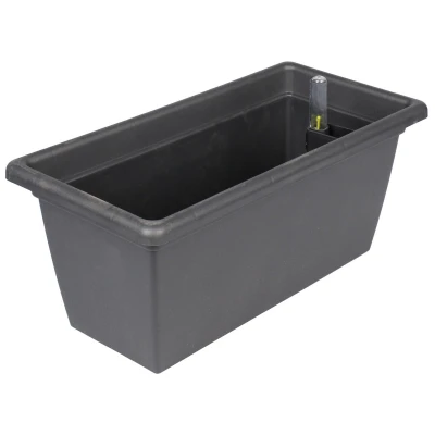 Plastkon Magnolie 2Smart antracitový 40 cm samozavlažovací truhlík