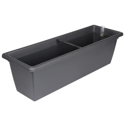 Plastkon Magnolie 2Smart antracitová 60 cm samozavlažovací truhlík