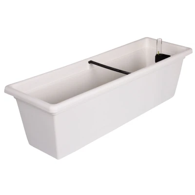 Plastkon Magnolie 2Smart bílý 60 cm samozavlažovací truhlík