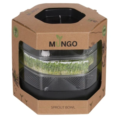 Plastkon Mungo klíčící miska antracitová