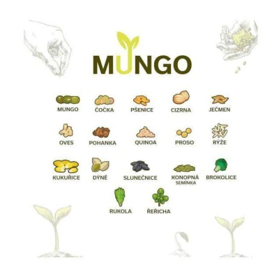 Plastkon Mungo klíčící miska zelená