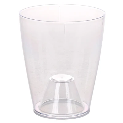 Plastkon Ornella čirý dekorativní květináč