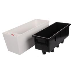Plastkon Supreme samozavlažovací truhlík bílá