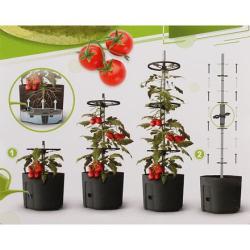 Plastkon Tomato květináč na rajčata 29 cm antracitová
