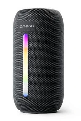 Platinet OMEGA Bluetooth reproduktor V5.1, 10W RMS, RGB podsvícení, baterie 1500mAh, válcový tvar Platinet OMEGA Bluetooth reproduktor V5.1, 10W RMS, RGB podsvícení, baterie 1500mAh, válcový tvar