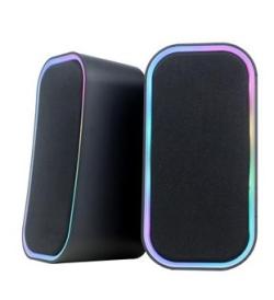 PLATINET OMEGA REPRODUKTORY STEREO 2.0 6W RMS RGB Bluetooth USB 3,5 mm Audio černý PLATINET OMEGA REPRODUKTORY STEREO 2.0 6W RMS RGB Bluetooth USB 3,5 mm Audio černý