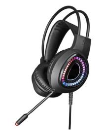 Platinet VARR GAMING RGB HEADPHONES 40MM WITH MIC USB 7.1 FOR PC PS5 BLACK