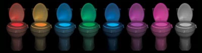 Platinium 8WC LED osvětlení na WC se senzorem pohybu