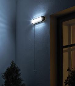 Platinium Nástěnné solární LED světlo s externím panelem SL-3008