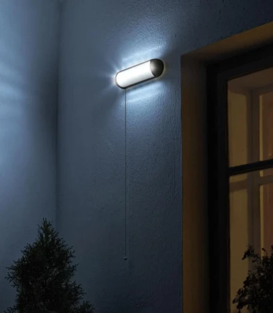 Platinium Nástěnné solární LED světlo s externím panelem SL-3008