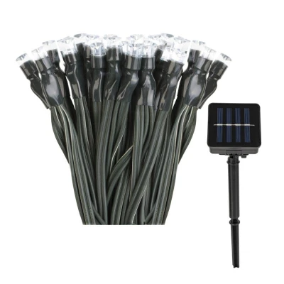 Platinium Solární světelný LED řetěz 200 diod, 20 m, teplá bílá ST-200 Platinium Solární světelný LED řetěz 200 diod, 20 m, teplá bílá ST-200
