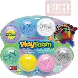 PlayFoam pěnová kuličková modelína workshop boule set 7ks