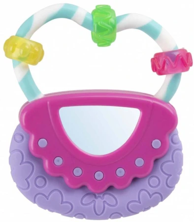 PLAYGRO Chrastítko a kousátko moje první baby kabelka pro miminko