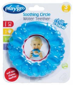 PLAYGRO Kousátko chladivé baby kroužek pro miminko na kartě
