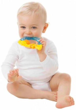 Playgro Kousátko chladivé baby žirafa pro miminko