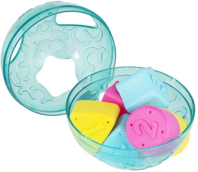 PLAYGRO Loptička baby vkladacia s tvarmi chrastacia pre bábätko