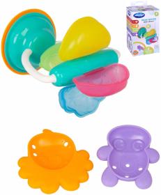 PLAYGRO Vodní baby mlýnek s přísavkou se 2 kalíšky do vany pro miminko