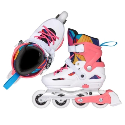 Playlife Flash Pink dětské kolečkové brusle