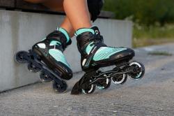 Playlife Flyte Teal 84 dámské kolečkové brusle