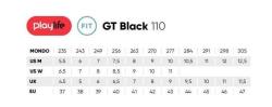 Playlife GT Black Grey 110 pánské kolečkové brusle + osvěžovač obuvi