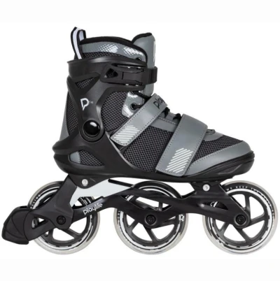 Playlife GT Black Grey 110 pánské kolečkové brusle POUZE 3x, 110, EU 43 (VÝPRODEJ)