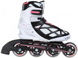 Playlife Uno Pink 80 dámské inline brusle
