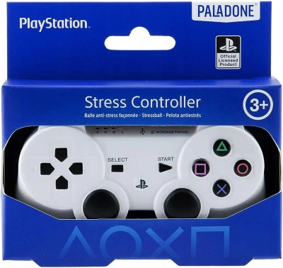 Playstation ovládač antistresová hračka stláčacia strečová
