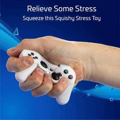 Playstation ovládač antistresová hračka stláčacia strečová