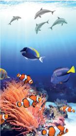 Plážová osuška Lovely Home 12047 Under Water