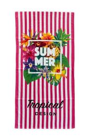 Plážová osuška Lovely Home 12153 Tropical