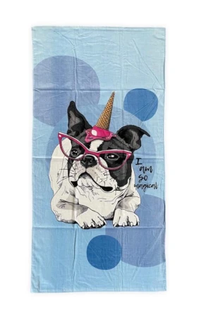 Plážová osuška Lovely Home 12154 Blue Dog Plážová osuška Lovely Home 12154 Blue Dog