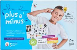 Plus a mínus elektronická dětská stavebnice 50 pokusů na baterie CZ Plus a mínus elektronická dětská stavebnice 50 pokusů na baterie CZ