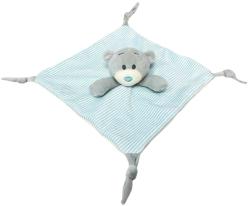 PLYŠ Baby muchláček Medvídek mazlicí dečka pruhovaný usínáček pro miminko PLYŠ Baby muchláček Medvídek mazlicí dečka pruhovaný usínáček pro miminko