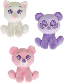 PLYŠ Baby zvířátko 15cm sedící 3 druhy (plyšová hračka) PLYŠ Baby zvířátko 15cm sedící 3 druhy (plyšová hračka)
