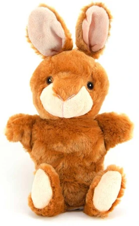 PLYŠ Baby zvířátko maňásek 30cm 6 druhů (plyšová hračka)