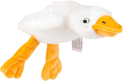 PLYŠ Balibazoo Husa senzorická 23cm bílá (plyšová hračka)