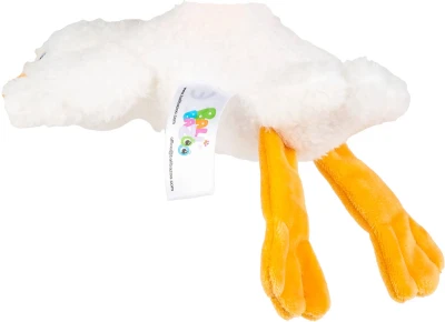 PLYŠ Balibazoo Husa senzorická 23cm bílá (plyšová hračka)