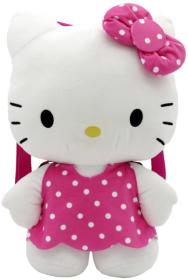PLYŠ Batůžek 3D postavička kočička Hello Kitty růžový 25x35cm PLYŠ Batůžek 3D postavička kočička Hello Kitty růžový 25x35cm