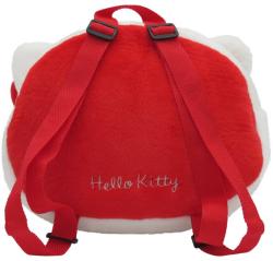 PLYŠ Batůžek dětský 3D hlavička kočička Hello Kitty 28x24cm
