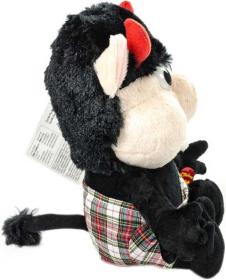 PLYŠ Čertík RUDLA sedící, česky mluvící 20 cm (plyšová hračka)