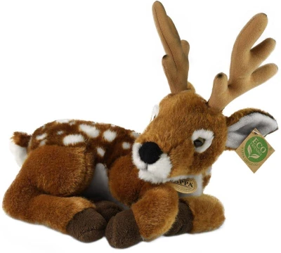 PLYŠ Daněk ležící 28cm Eco-Friendly (plyšová hračka) PLYŠ Daněk ležící 28cm Eco-Friendly (plyšová hračka)