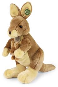 PLYŠ Klokan set s mládětem 37cm Eco-Friendly (plyšová hračka)