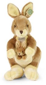 PLYŠ Klokan set s mládětem 37cm Eco-Friendly (plyšová hračka)