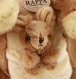 PLYŠ Klokan set s mládětem 37cm Eco-Friendly (plyšová hračka)