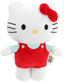 PLYŠ Kočička Hello Kitty 28cm 2 barvy (plyšová hračka)