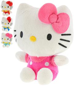 PLYŠ Kočička Hello Kitty sedící 16cm 4 barvy (plyšová hračka) PLYŠ Kočička Hello Kitty sedící 16cm 4 barvy (plyšová hračka)