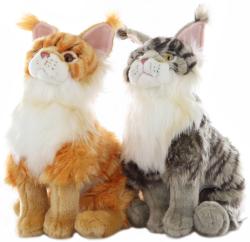 PLYŠ Kočka Mainská mývalí 29cm 2 barvy (plyšová hračka)