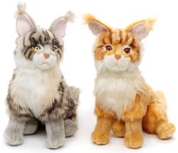 PLYŠ Kočka Mainská mývalí 29cm 2 barvy (plyšová hračka)