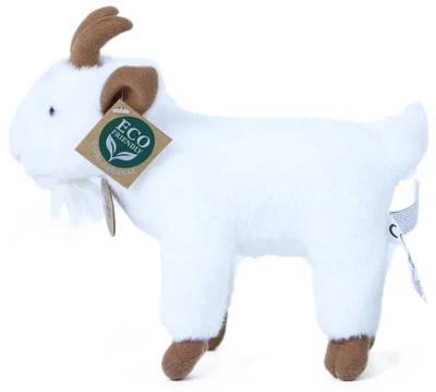 PLYŠ Koza stojící 20cm Eco-Friendly kozel (plyšová hračka)