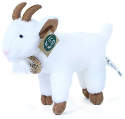 PLYŠ Koza stojící 20cm Eco-Friendly kozel (plyšová hračka)